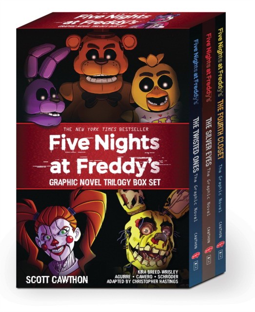 Cawthon, Scott Cooper, Elley Waggener, Andrea Parr Five nights at freddy's graphic novel trilogy box set 