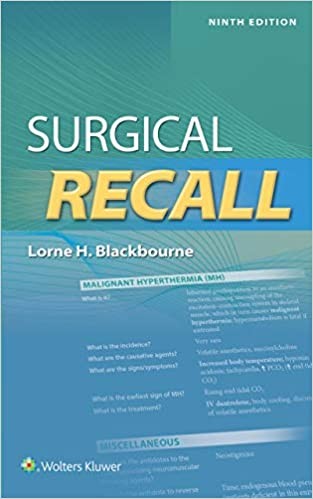 Lorne Blackbourne Surgical Recall 9E (Int Ed) 