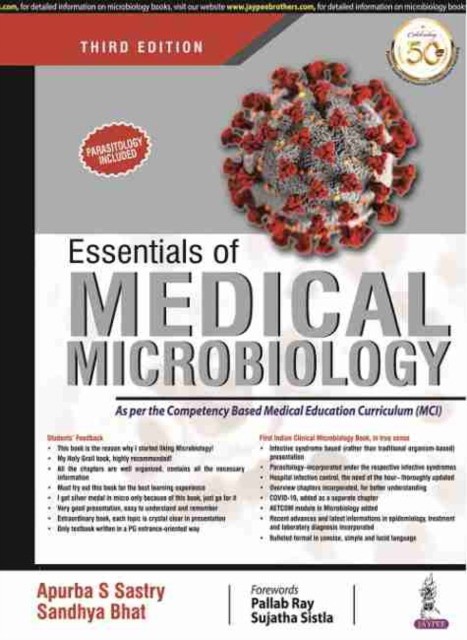 Apurba S Sastry, Sandhya Bhat Essentials of Medical Microbiology, 3 ed. 
