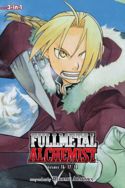 Arakawa, Hiromu Fullmetal Alchemist 3-In-1, Volume 6: Volumes 16, 17, and 18 