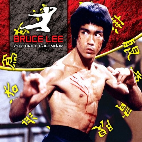 Bruce Lee 2012 wall calendar 