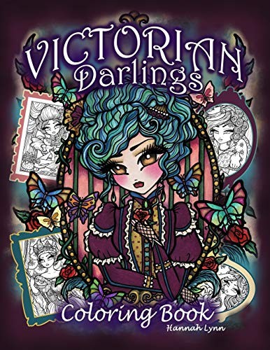 Lynn Hannah Victorian Darlings Coloring Book 