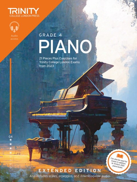 College London, Trinity Trinity college london piano exam pieces plus exercises from 2023: grade 4: extended edition 
