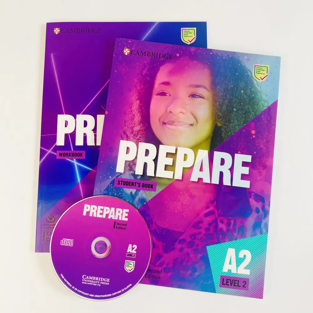 Williams Melanie, Kosta Joanna  Prepare A2. Level 2: Student"s Book+Workbook+CD  
