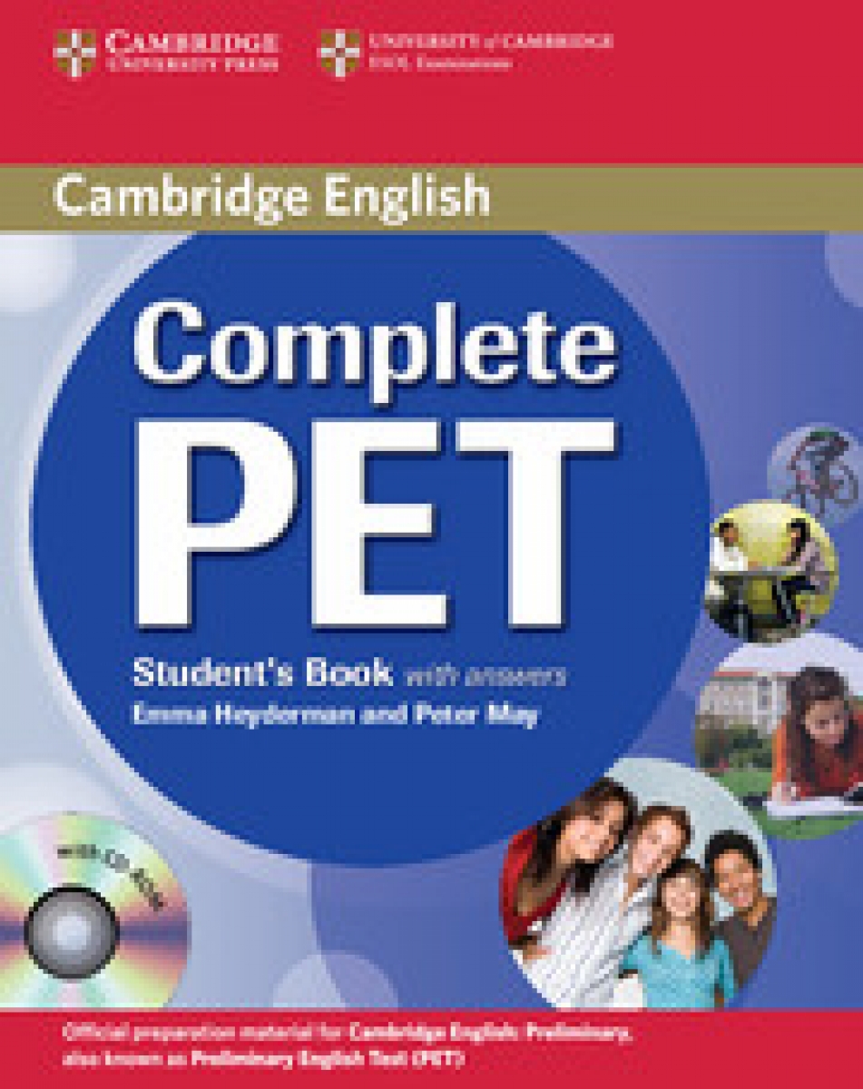 Peter May, Emma Heyderman Complete PET Student's Book with answers with CD-ROM 