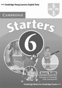 Cambridge Young Learners English Tests Starters 6 Answer Booklet 