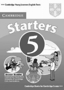 Cambridge Young Learners English Tests Starters 5 Answer Booklet 