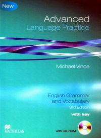 Michael Vince Advanced Language Practice Student's Book with Key + CD-ROM Pack 