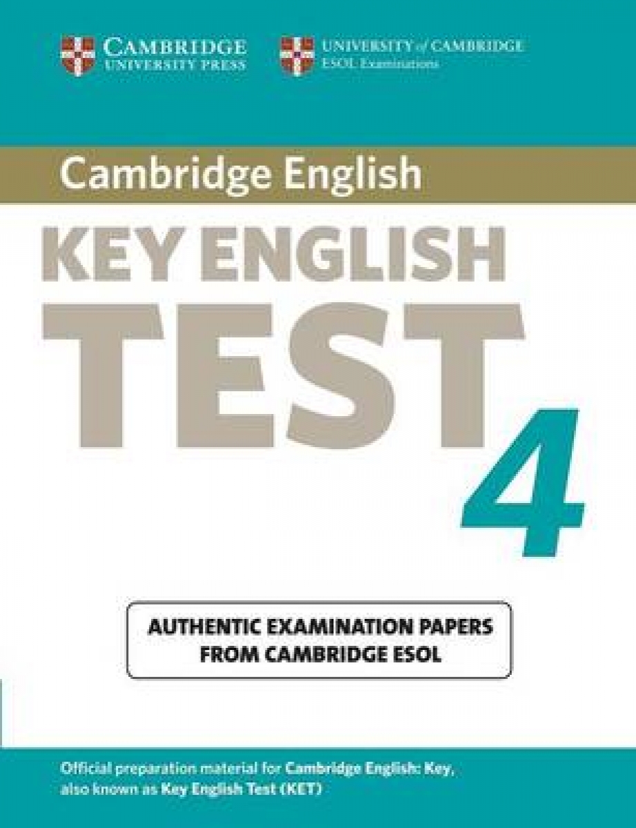 Cambridge Key English Test 4 Student's Book 
