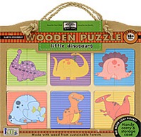 Little Dinosaurs: Wooden Puzzle 