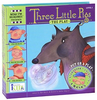 Nora Gaydos Three Little Pigs: The Play: Level 1 