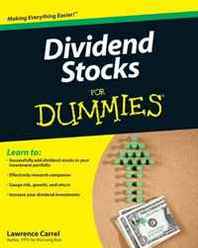 Lawrence Carrel Dividend Stocks For Dummies 