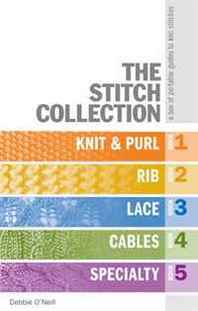 Lark Books The Stitch Collection: A Box of Portable Guides to Knit Stitches 