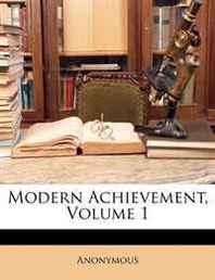 Anonymous Modern Achievement, Volume 1 