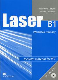 Malcolm Mann Laser B1 Workbook With Key (+ Audio CD) 