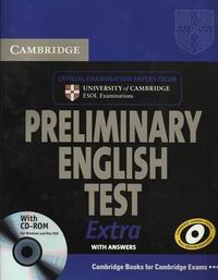 Cambridge ESOL Cambridge Preliminary English Test Extra Student's Book with Answers and CD-ROM 