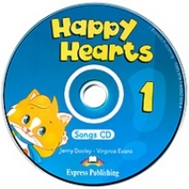 Virginia Evans, Jenny Dooley Happy Hearts 1. Songs CD 