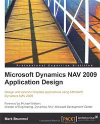Mark Brummel Microsoft Dynamics NAV 2009 Application Design 