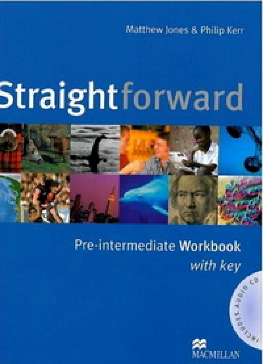 Matthew Jones Straightforward Pre-Intermediate Workbook with Key Pack 