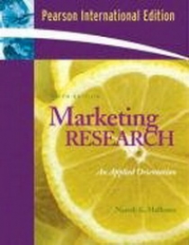 Naresh K.M. Marketing Research: Applied Orientation and SPSS +D 