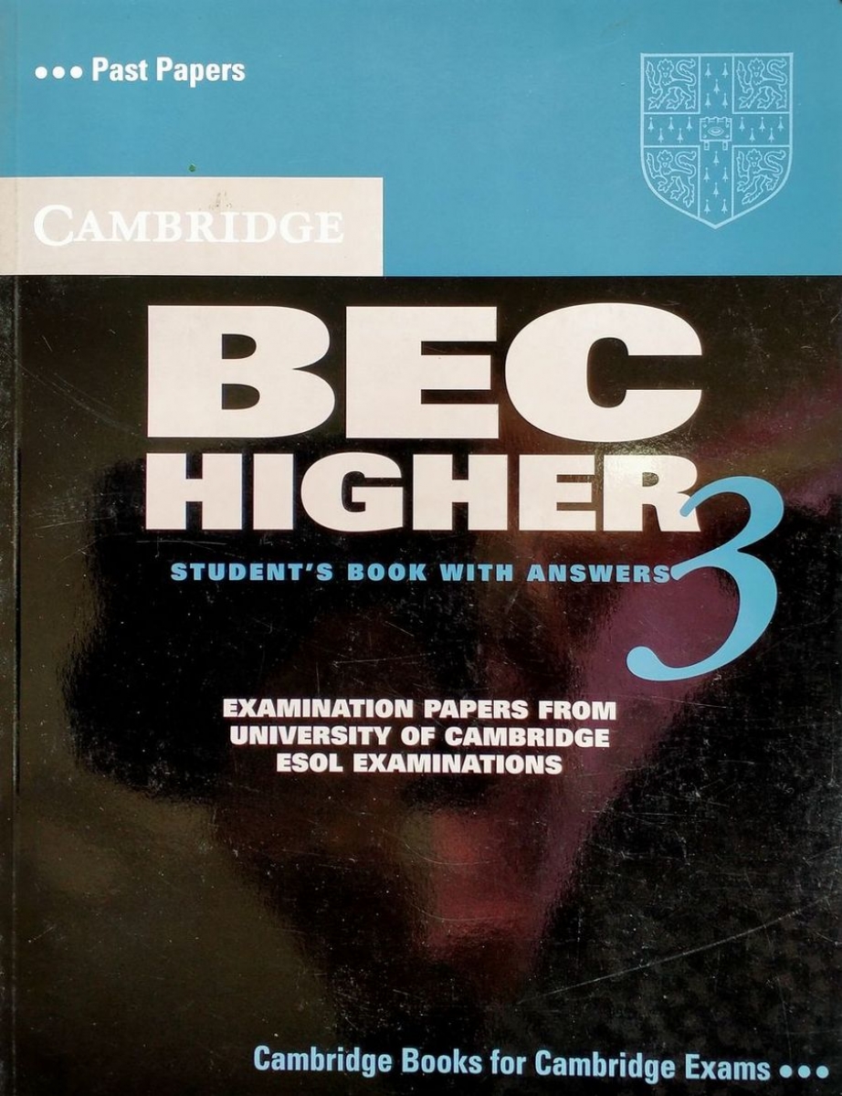 Cambridge BEC (business english course) Higher 3 Student's Book with answers 