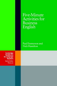 Emmerson Five-Minute Activities for Business English Paperback 