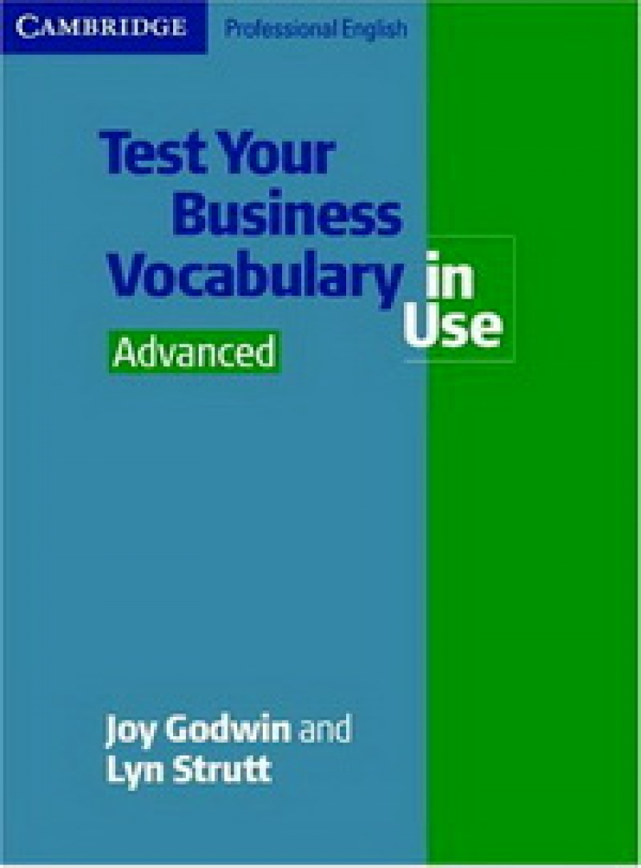 Strutt Test Your Business Vocabulary in Use Advanced Book with answers 