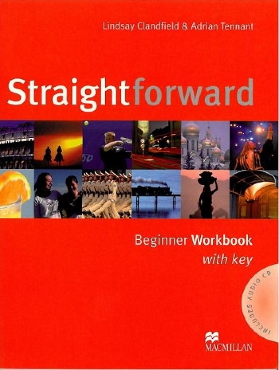 Lindsay Clandfield, Adrian Tennant Straightforward Beginner Work Book +key +CD 
