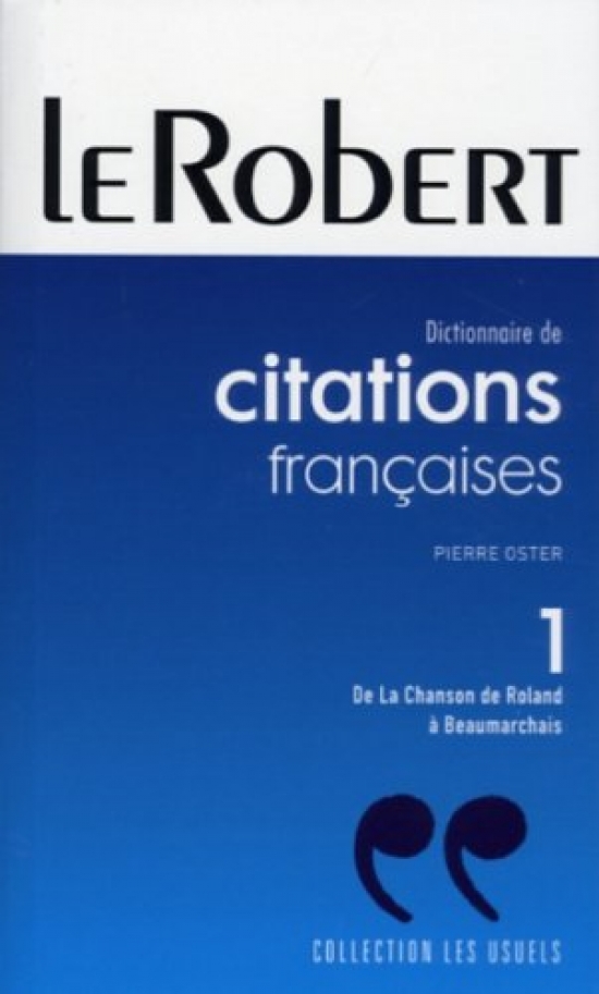 Citations Francaises Tome 1 