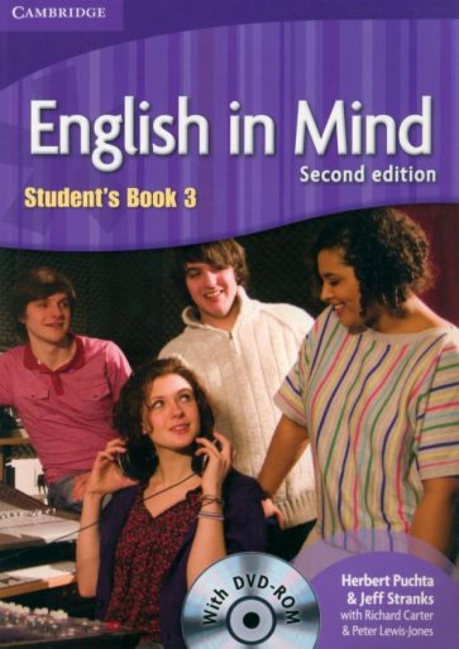 Herbert Puchta English in Mind (Second Edition) 3 Student's Book with DVD-ROM 