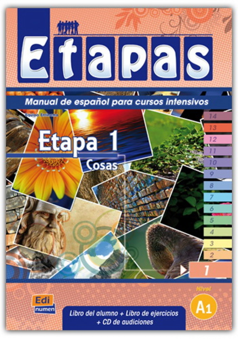Etapas 1 - Cosas - Libro De Alumno + Libro De Ejercicios + CD Audiciones 