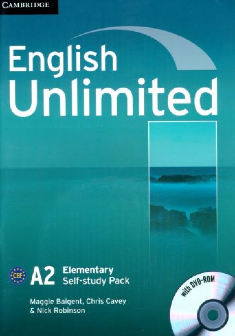 Maggie Baigent, Chris Cavey, Nick Robinson English Unlimited Elementary Self-study Pack Workbook with DVD 