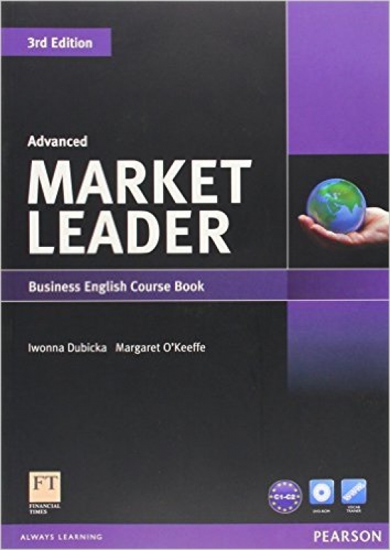 David Cotton, David Falvey and Simon Kent Market Leader 3rd Edition Advanced Coursebook and DVD-ROM Pack 