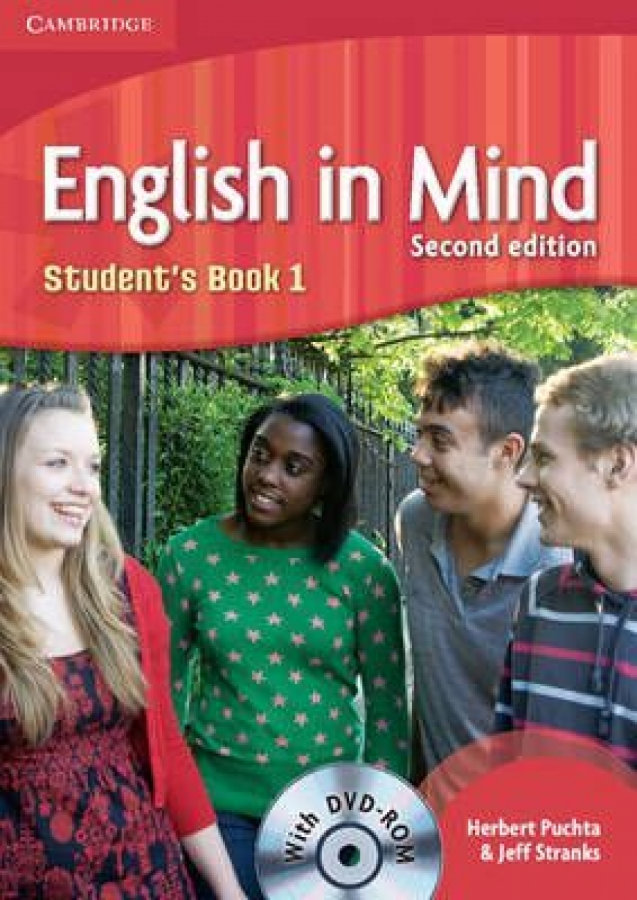 Herbert Puchta English in Mind (Second Edition) 1 Student's Book with DVD-ROM 