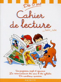 Adeline Cecconello Cahier de lecture avec Sami et Julie - Des 5 ans 