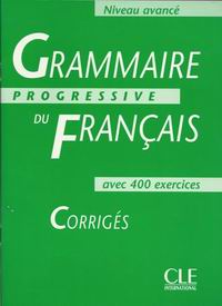 Michele Boulares, Jean-Louis Frerot Livre Grammaire Progressive du francais Avance - Corriges - 400 exercices 