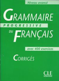 Michele Boulares, Jean-Louis Frerot Livre Grammaire Progressive du francais Avance - Corriges - 400 exercices 