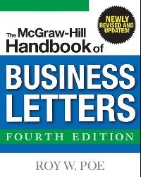 Poe The mcgraw-hill handbook of business letter's (   ) 