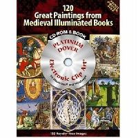 Grafton Carol Belanger 120 Great Paintings from Medieval Illuminated Books Platinum DVD and Book (120    ( + DVD)) 