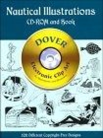 Dover Nautical Illustrations CD-ROM and Book 