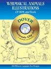Dover Whimsical Animals Illustrations CD-ROM and Book 