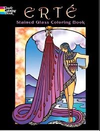 Erte Erte Stained Glass Coloring Book 