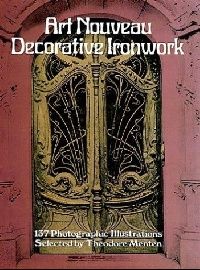 Theodore Art Nouveau Decorative Ironwork 