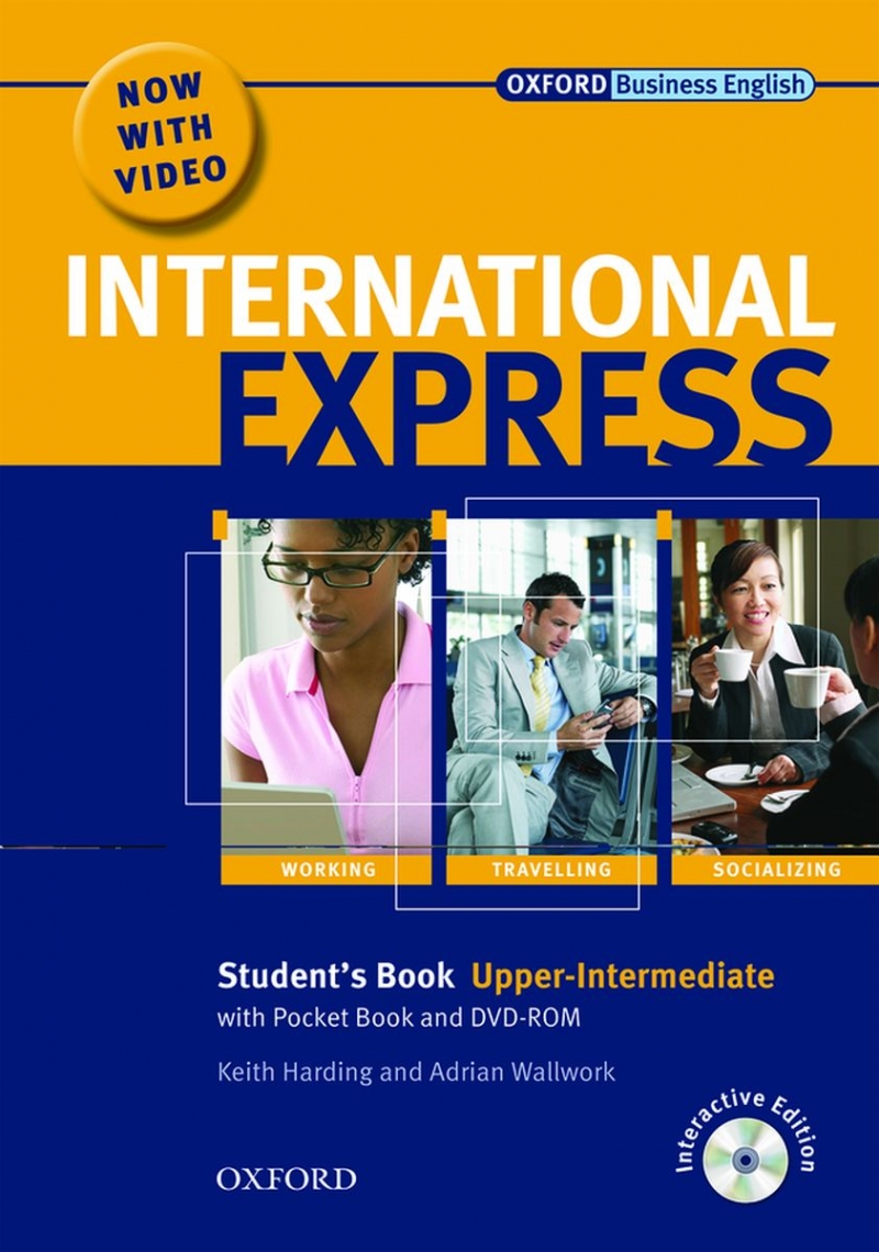 Keith Harding and Adrian Wallwork International Express, Interactive Editions Upper-Intermediate Student's Pack: (Student's Book, Pocket Book & DVD) 