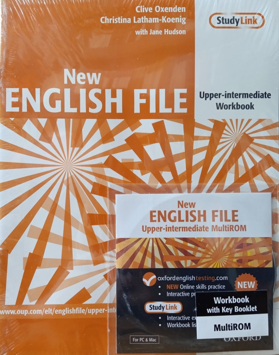 Clive Oxenden New English File Upper-Intermediate Workbook with key and MultiROM Pack 