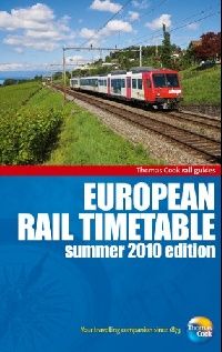 Thomas Cook Publishing European Rail Timetable Summer 2010 (  2010: ) 