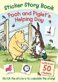 Winnie-the-pooh sticker story book 