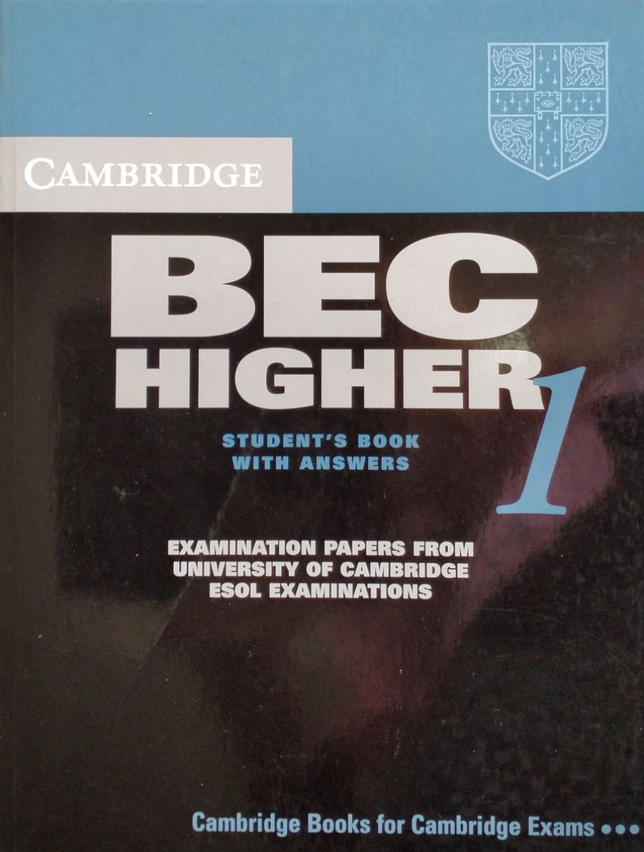 Cambridge BEC 1 Higher Student's Book with answers 