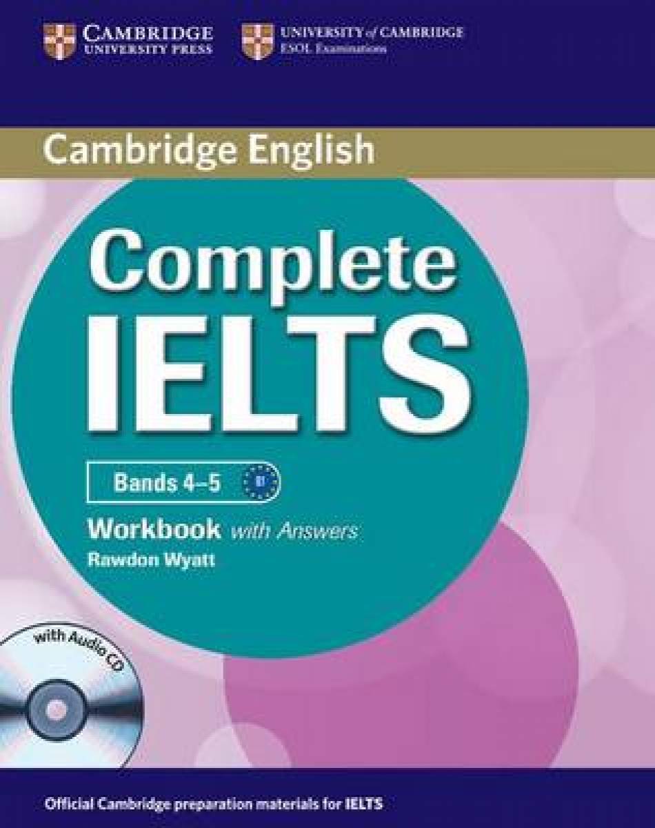 Guy Brook-Hart, Vanessa Jakeman Complete IELTS Bands 4-5 Workbook with Answers with Audio CD 