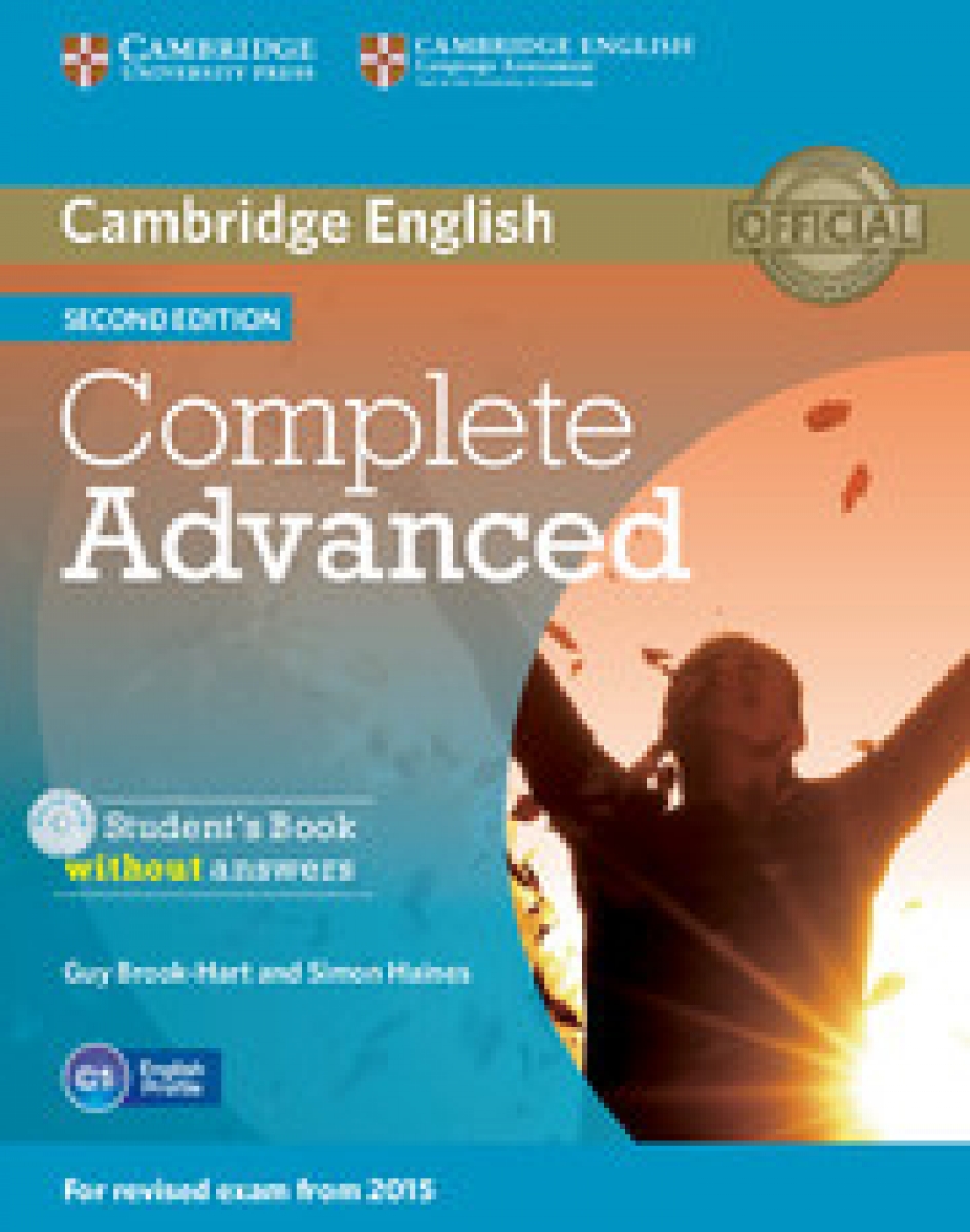 Simon Haines, Guy Brook-Hart Complete Advanced 2nd edition (for revised exam 2015) Student's Book without Answers with CD-ROM 